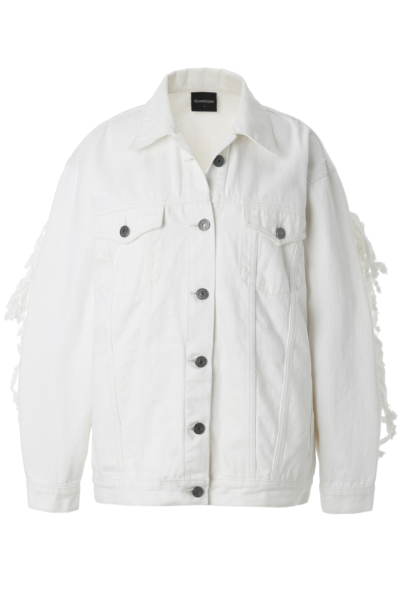 ジャケット ホワイト 商品カラー画像-S1L1
