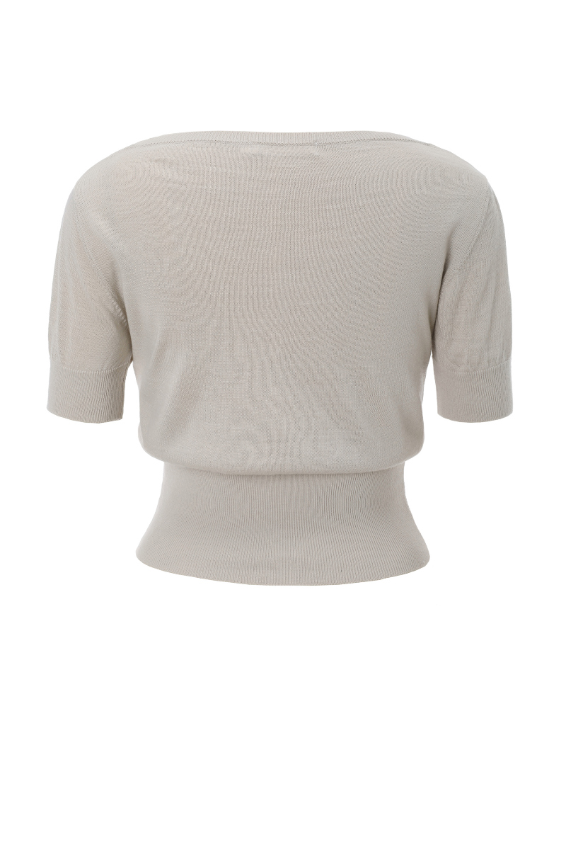 半袖Tシャツ グレー 商品カラー画像-S1L3